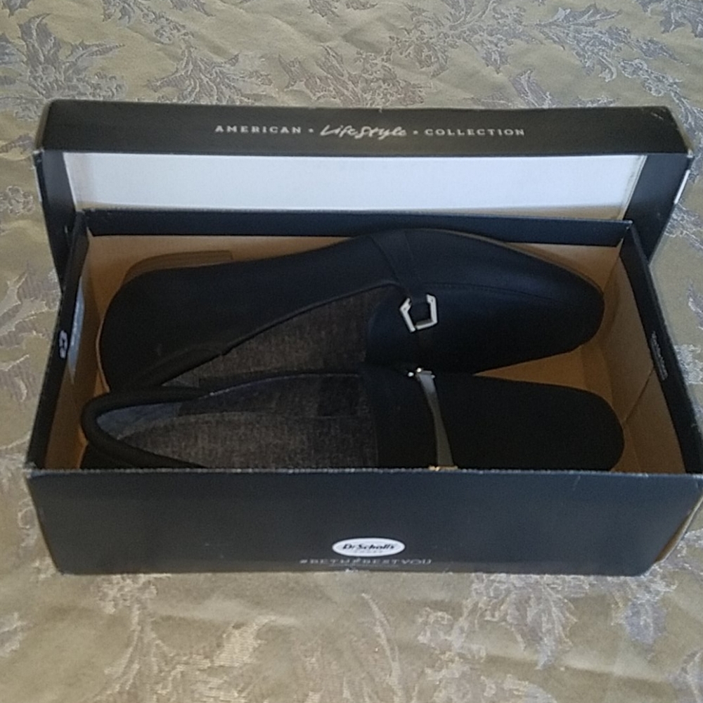 Dr. Scholl's Maverick Black flats size 10 M